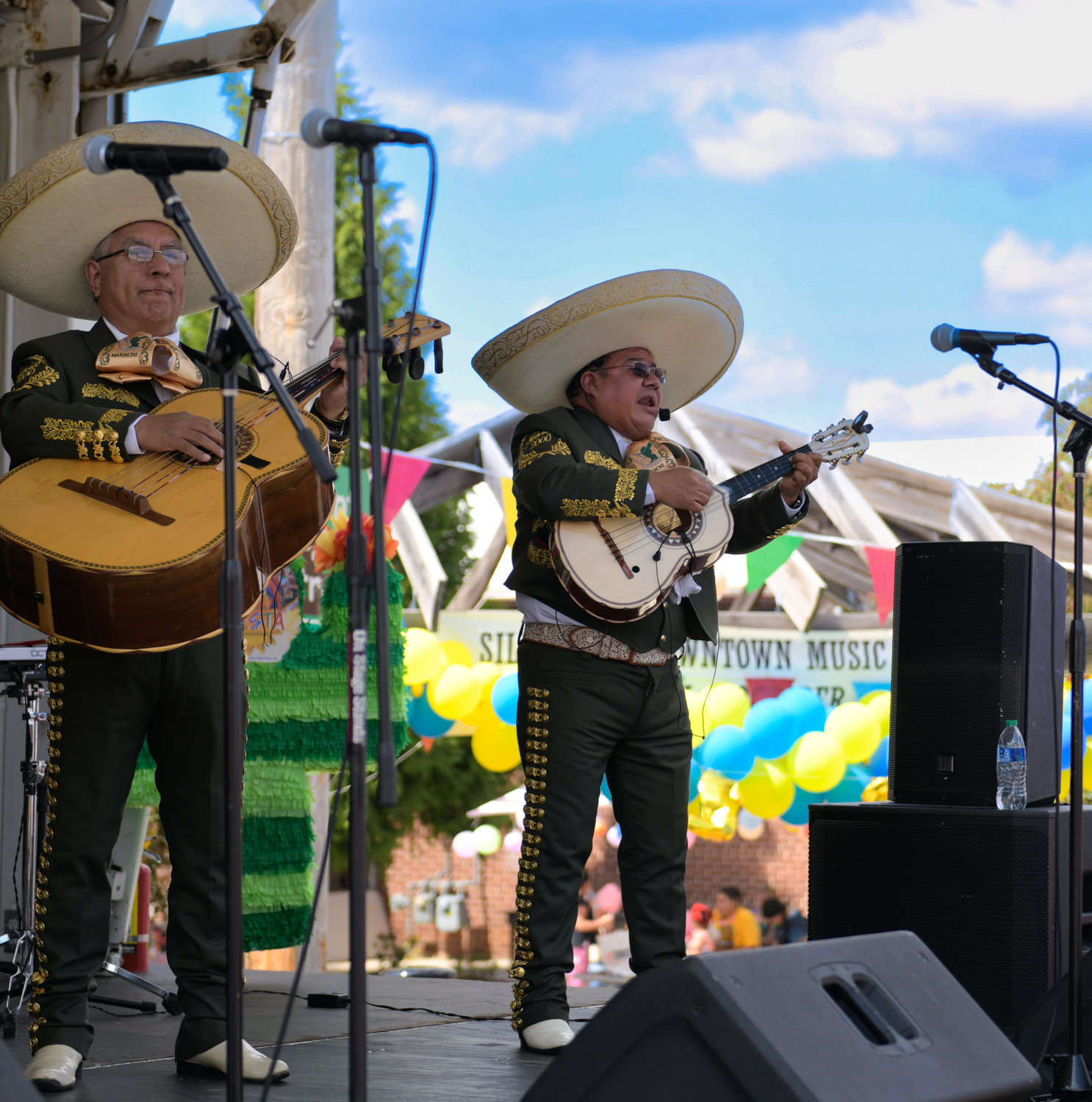 The Mariachi Mexico 2000 band kicks off the events for Saturday's Hispanic Heritage Festival in Siler City.